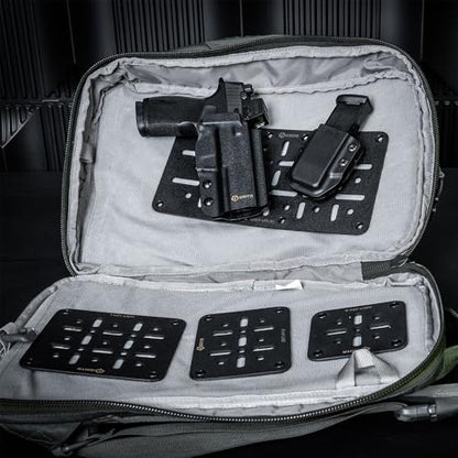 GRITR Kydex Hook & Loop Panel Insert/Adhesive Loop Sheets – Tactical & Military Gear Organizers for Holsters, Mag Carriers, Knife Sheaths, Flashlights, and More - style: X-Large
