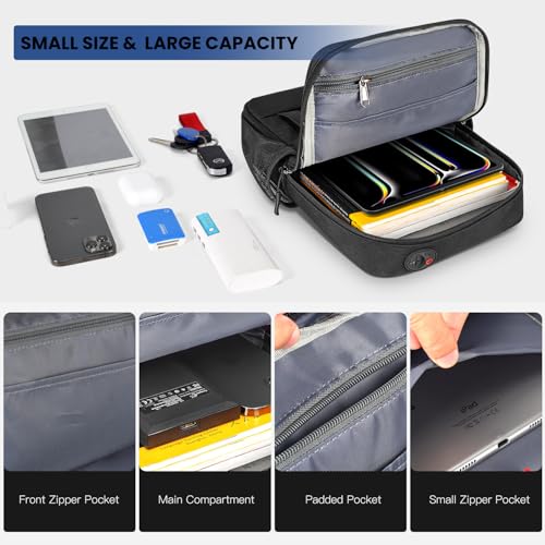 11 Inch iPad Pro Carrying Sleeve Bag for iPad Air M4 M3 & iPad Pro M5 M4, 11 inch iPad A16, Galaxy Tab A9+, Amazon Fire Max 11, Travel Shoulder Case Bag, Fit Magic Keyboard - size: 9-11 Inch