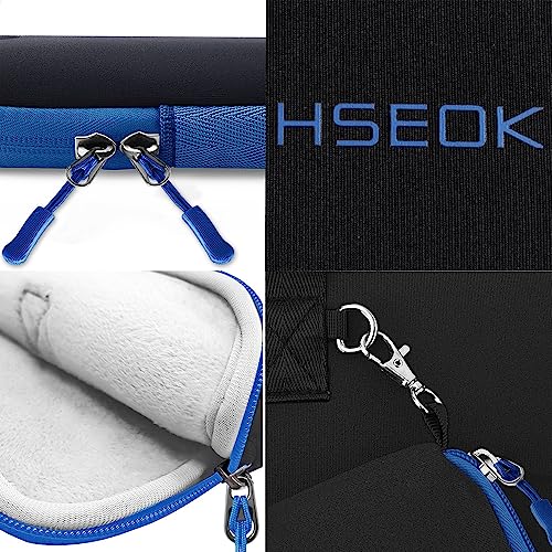 Hseok Laptop Sleeve 14 inch Case with Small Case, Compatible with MacBook Neo 14, MacBook Pro 14 M5/M4/M3/M2/M1, XPS 14 and Most 14 inch Notebooks, Neoprene Computer Handbag,B01BL01 - color: B01bl01, size: 14"