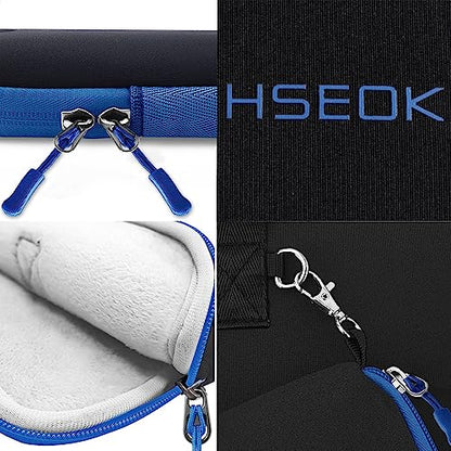 Hseok Laptop Sleeve 14 inch Case with Small Case, Compatible with MacBook Neo 14, MacBook Pro 14 M5/M4/M3/M2/M1, XPS 14 and Most 14 inch Notebooks, Neoprene Computer Handbag,B01BL01 - color: B01bl01, size: 14"