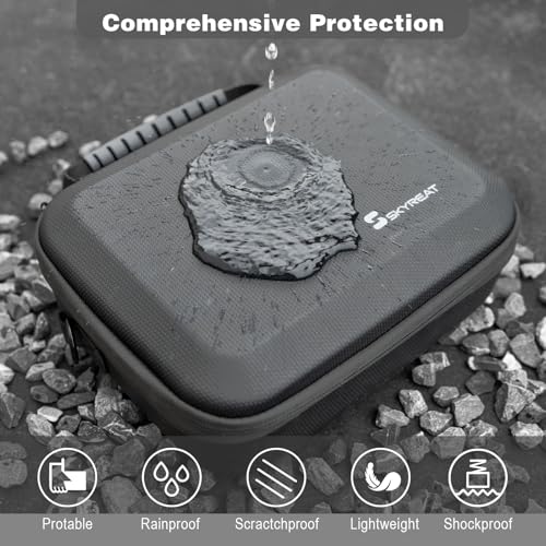 Skyreat Neo 2 Case, Portable PU Leather Small Shoulder Bag for DJI Neo 2 Drone and Batteries Accessories