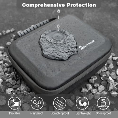 Skyreat Neo 2 Case, Portable PU Leather Small Shoulder Bag for DJI Neo 2 Drone and Batteries Accessories