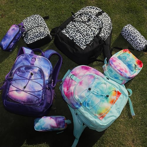 Choco Mocha Butterfly Backpack for Teen Girls, Travel School Backpack for Girls Middle School Large Bookbag 18 Inch, Blue - color: Butterfly-blue