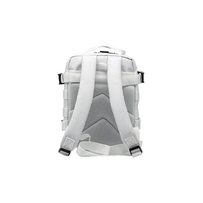 WOLFpak 9L Mini Tactical Backpack for Men & Women | Compact, Small Everyday Carry Bag for Gym, School, Travel | Durable, Water-Resistant Daypack with Molle System and Patch Panel (Polar White) - color: Polar White