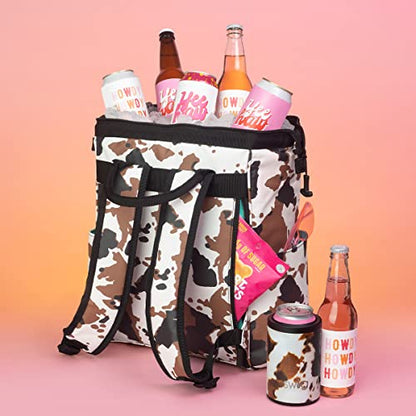 Swig Life Packi Backpack Cooler, Insulated Cooler, Waterproof Beach Bag, 24 Cans, Lightweight Insulated Coolers - color: Full Bloom