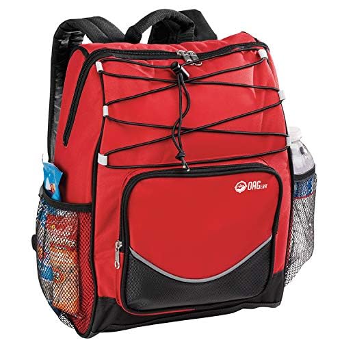 OAGear Backpack 20 Can Cooler - color: Red