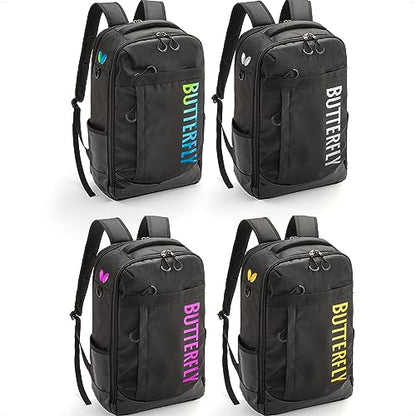 Butterfly Table Tennis Raffines Rucksack – Dual Main Compartment Openings for Easy Access – Versatile & Stylish Backpack