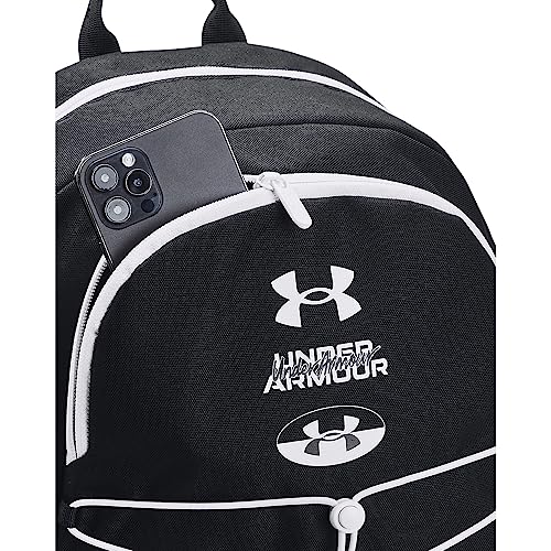 Under Armour Hustle Sport Backpack - color: (019) Black / Black / White