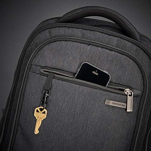 Samsonite Modern Utility Mini Laptop Backpack, Charcoal Heather, One Size
