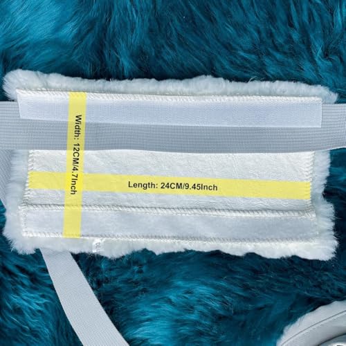 AOGELAN Fluffy Fuzzy Genuine Sheepskin Car Seat Belt Covers for Soft Auto Lambswool Seatbelt Pads, Shoulder Strap Cushion Adults Kids (2, Light Brown) - color: Light Brown