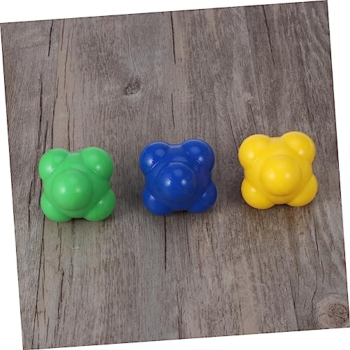 Happyyami Baseball Agility Reaction Ball Hexagonal Shaky Ball Toy for Hand-Eye Coordination Reflex Training