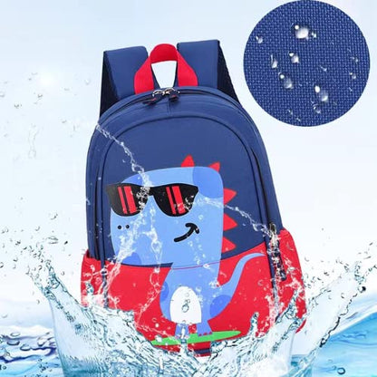 11 Inch Kids Toddler Preschool Travel Backpack Cool Cute Cartoon Daypack (Dinosaur Red) - color: Dinosaur Red, size: Medium