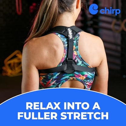 Chirp - Ultimate Back + Neck Bundle | 4-Pack Wheel Foam Roller Set for Back & Neck Pain Relief, Posture Corrector for Alignment & Support, 500lb Capacity, Includes Carrying Case, Mint