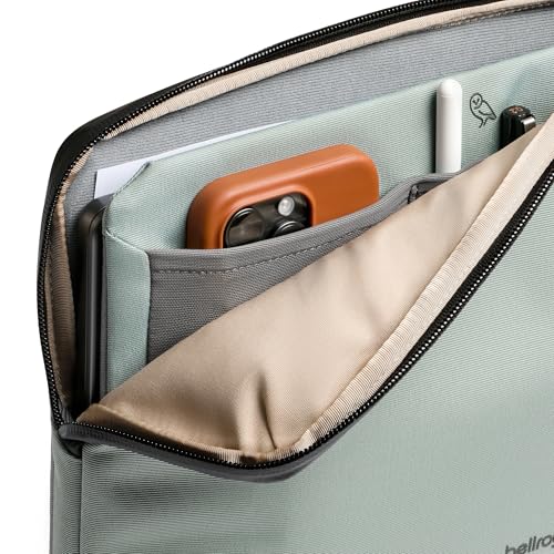 Bellroy Laptop Caddy (14” Laptop Cover) - Eucalyptus - color: Eucalyptus