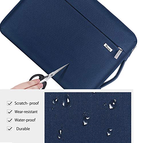 Voova Laptop Sleeve Case 15.6 16 Inch with Handle, 360° Protective Waterproof Slim Computer Bag Cover Compatible with MacBook Pro M2/M3/M4 16, HP Acer Lenovo Yoga ThinkPad Asus Laptop, Blue - color: Blue, size: 15.6-16 Inch