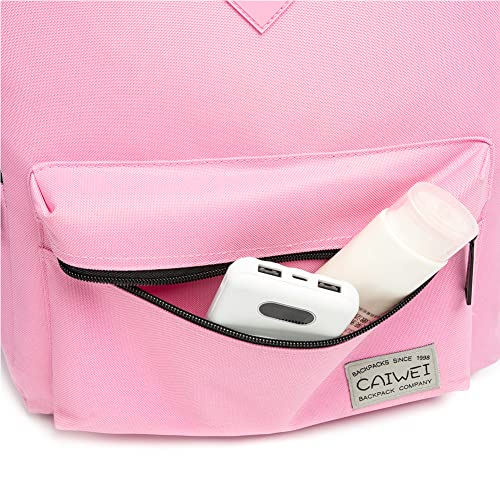 CAIWEI US Army Camo Children's backpack (pink) - color: Pink