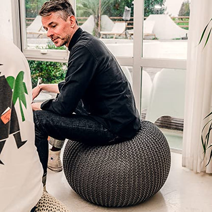 Yoga Ball Chair Cover - for 55cm and 65cm Birthing, Stability, Fitness, Balance Ball - color: Stone Grey
