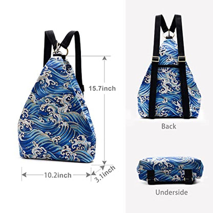 Black Butterfly Premium Backpack for Women, Bohemia Style Fashion Casual Daypack Backpack, Small Backpack Purse (13-blue) - color: 13-blue