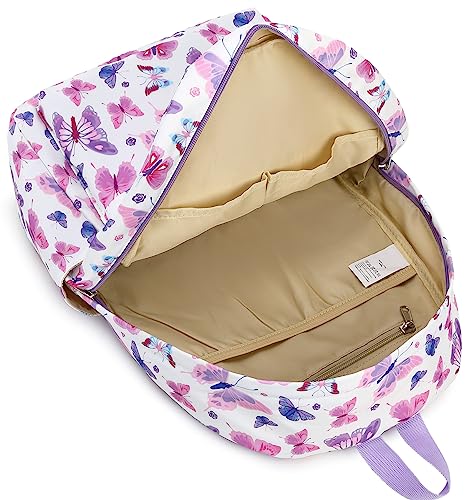 CAMTOP Preschool Backpack for Kids Girls Butterfly Toddler Backpacks Kindergarten School Bookbags(Age 3-8, Colorful Butterfly) - color: Green Butterfly28