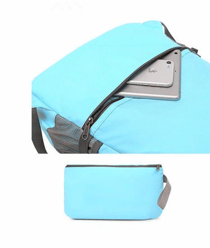 Geboldil Men's and women's waterproof backpack traveling backpack blue1 - color: Blue1