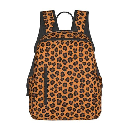Anti Scratch Polyester Backpack Cheetah Print Brown Leopard, Smooth Surface Multipurpose Travel Pack for All Weather Daily Use Unisex - color: Picture (1184)