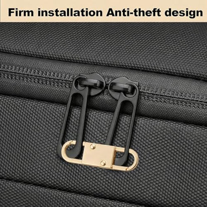 MILAKE 10 Pcs Premium Anti-Theft Zipper Lock, Small Clips for Bags, Backpacks, Purses, Luggage, Zipper Pull Replacement, Durable Multi-Color Set for Travelers, Hikers, and Daily Commuters (Gold) - color: gold