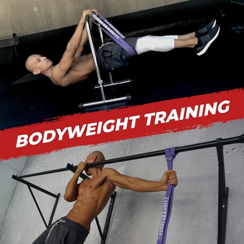 Rubberbanditz Resistance Bands Workout Kit | Exercise Bands, Door Anchor, Handles, Carry Bag, Straps | Resistance Training, Physical Therapy - color: 2 lbs (0.9 kg) Deluxe Package