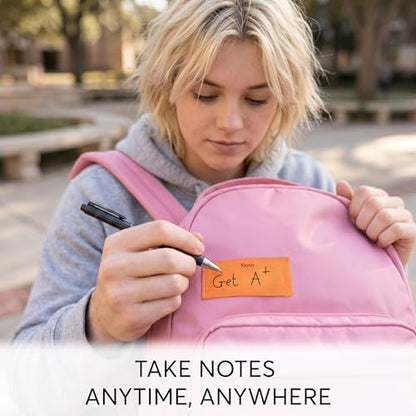 Xach Casual and Affordable Everyday Backpack for Women - Lightweight 20 liters capacity with 17” Laptop Sleeve, Unique Note Pad Design, Luggage Sleeve (Pink) - color: Pink