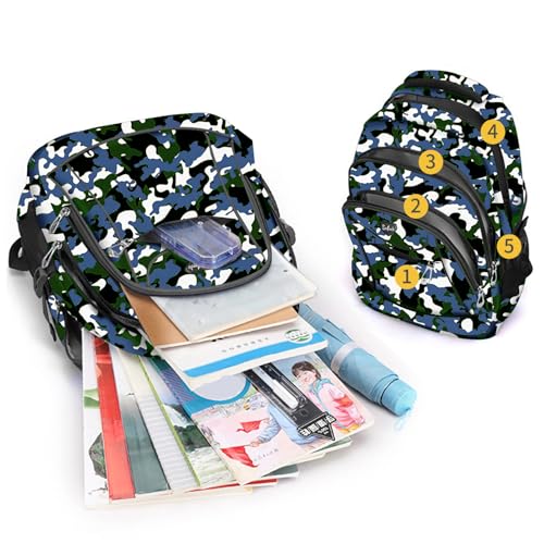 Casual Lightweight Backpacks for Boys & Girls, School Bookbags, 15 "Laptop Backpack, Travel Bag - color: 211hlan