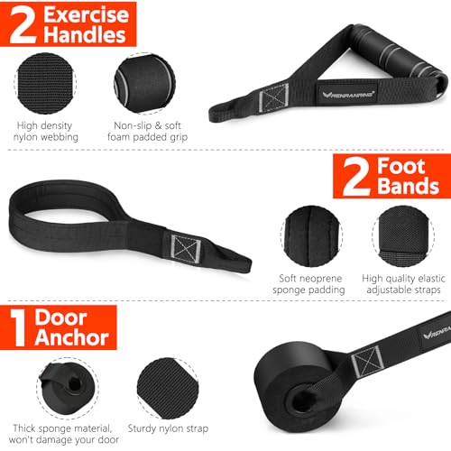 Pilates Bar Kit with Resistance Bands, Multifunctional Pilates Bar for Women & Men with Heavy-Duty Metal Adjustment Buckle, Pilates Home Equipment for Full BodyWorkouts - color: Black Pro