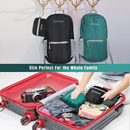 ZOMAKE Ultra Lightweight Hiking Backpack 20L, Packable Small Backpacks Water Resistant Daypack for Women Men(Dark Green) - color: Army Green