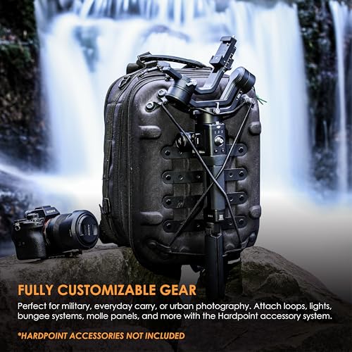 HAZARD 4 Grill Hard-Shell Photo & Drone Backpack – Modular Camera Pack, 24.1L