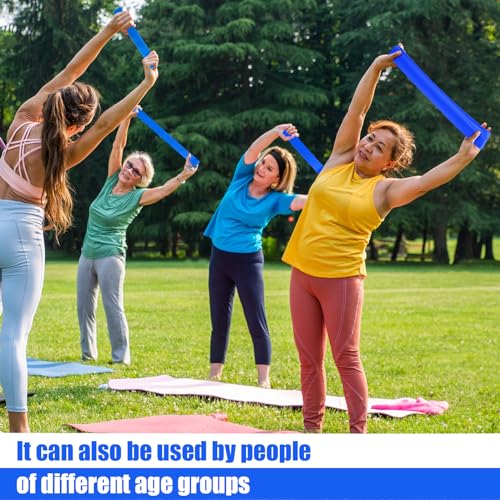 Deekin Resistance Bands Resistance Loop Exercise Bands Exercise Equipment Elastic Ring for Women and Men Home Fitness, Gym, Yoga - color: Blue, size: 25 Lbs
