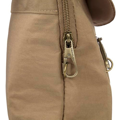 Travelon Anti-Theft Signature Slim Backpack - color: Latte