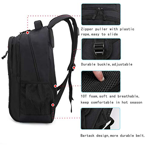 4land Camo Backpack for Boys,Army Boys Backpacks for Elementary Middle School Military,Camouflage Bookbag 40L - color: A-black