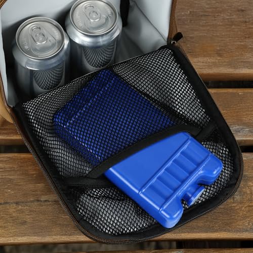 Carhartt Insulated Lunch Cooler For Men and Women, Fully Insulated Lunch Pale for Everyday Use, Atomic Blue - color: Atomic Blue