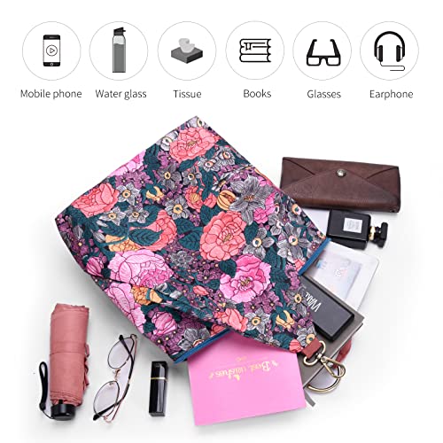 Black Butterfly Premium Backpack for Women, Bohemia Style Fashion Casual Daypack Backpack, Small Backpack Purse (06-fuchsia plus) - color: 06-fuchsia Plus