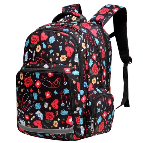 Gatycallaty Nurse Backpack for Women Girls Laptop Work Bag College Nursing Assitant Cna Cma Home Health Hospital Commuter Essentials Gift (nurse) - color: Nurse