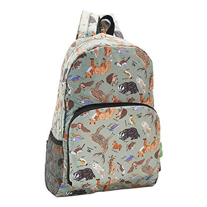 ECO CHIC Hiking Lightweight Packable Backpack - Foldable Daypack for Travel & Hiking & Outdoor Adventures - Waterproof Backpack from Recycled Materials (Woodland Olive) - color: Woodland Olive