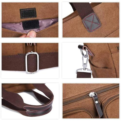 ToLFE Women Top Handle Satchel Handbags Shoulder Bag Messenger Tote Bag Purse Crossbody Bag Travel Work Tote Bag - color: New-khaki1, size: Double handles with 9.1" drop