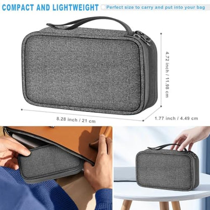 ZINMARK Slim Expandable Laptop Backpack with Small Case for 15-16 inch Notebooks,Water Resistant Computer Bag for College Business for Men Women，Dark Gray - color: Dark Gray