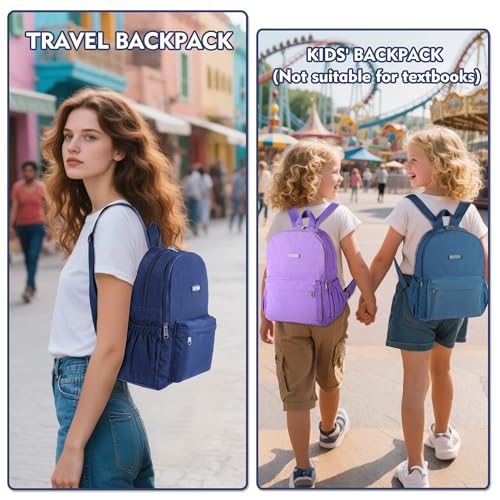 AOTIAN Lightweight Small Hiking Backpack for Women - Durable Water-Resistant Daypack for Travel, Camping & Outdoor Adventures - color: Blue-small
