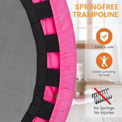 Big Handle Safe Toddler Trampoline