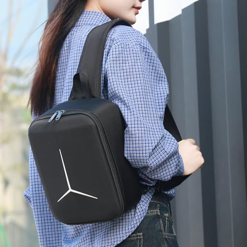 Carrying Case Backpack for DJI NEO Portable Travel Storage Chest Bag Small Shoulder Case EVA Hard Anti-pressure Protective Cover Shell Housing Organizer, 28.4x20.8x13.1cm