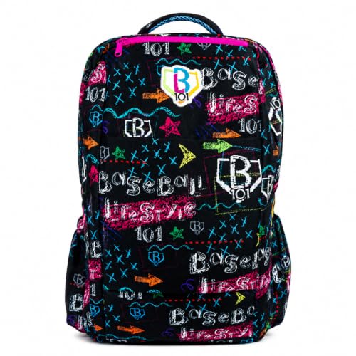 Baseball Lifestyle 101 Chalkboard Backpack - color: Chalkboard Backpack