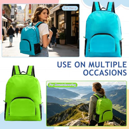 SIKEMAY 48 Pack Backpacks in Bulk, 17 Inches Basic Back Pack for Adult, Bulk Backpacks for Homeless Supplies Wholesale Backpack Lightweight Outdoor Travel Book Bags (8 Color)
