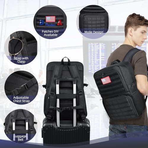 BERTASCHE Lunch Backpack, Work Backpack with Insulated Cooler Lunch Box 15.6 inch Laptop Backpack for Men Women, TSA Large Daypack for Commuter College Travel Picnic - size: 15.6 inch-Lunch Compartment