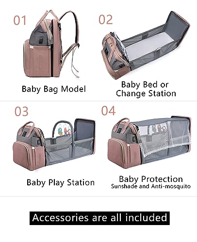 houscly Green Diaper Bag Backpack for Mom: Baby Bags for Boys Girls Toddler Women Men Large Back Pack Diapers Bag Big Travel Pañaleras Modernas Para Bebe Niña Unisex Newborn Essential Baby Registry - color: Blue