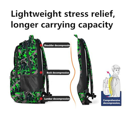 Casual Lightweight Backpacks for Boys & Girls, School Bookbags, 15 "Laptop Backpack, Travel Bag (213tylv) - color: 213tylv