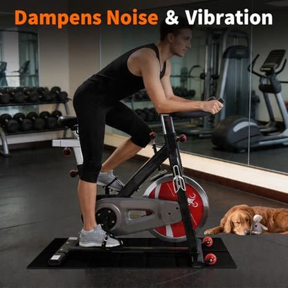 Walking Pad Treadmill Mat for Carpet Floors,55x24 Hardwood Floor Protection, Mats for Under Walking pad/Treadmill/Bike/Exercise Equipment on Carpets - size: 55"L x 24"W x 0.2"Th